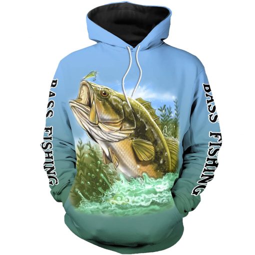 Bass Fishing 3D All Over Print | For Men & Women | HP328-BehighStyle