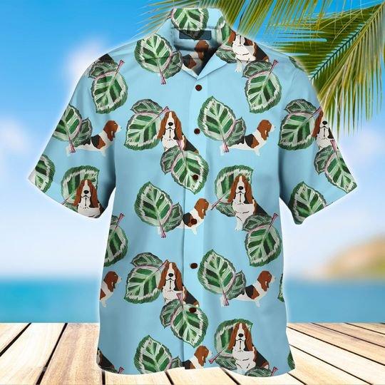 Basset Hawaiian Shirt Set | For Men & Women | HS152-BehighStyle