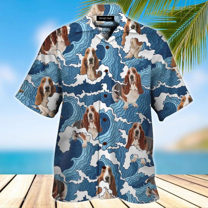 Basset-Hound Hawaiian Shirt | For Men & Women | HW125-BehighStyle