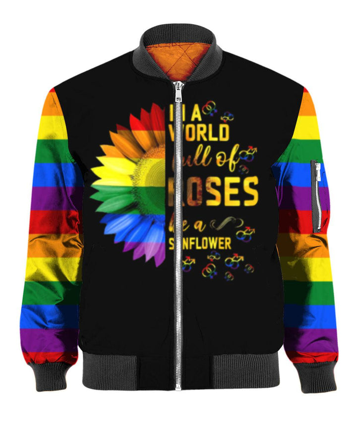 Be A Sunflower LGBT 3D All Over Print | For Men & Women | Adult | HP1547-BehighStyle