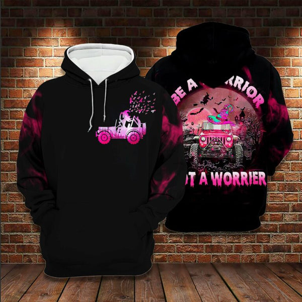 Be A Warrior Not A Worrie Halloween 3D All Over Print | Adult | HP2652