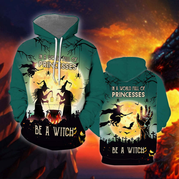 Be A Witch Halloween 3D All Over Print | For Men & Women | Adult | HP1859-BehighStyle