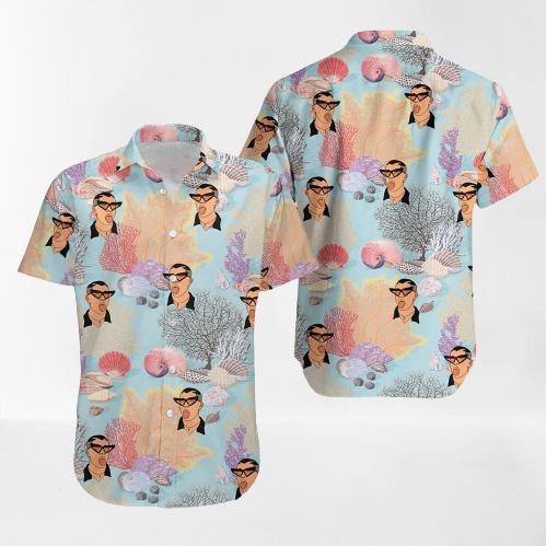 Beach Coral Summer Custom Photo Hawaiian Shirt | P342