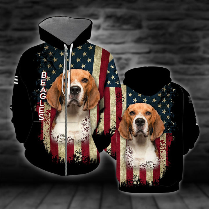 Beagle Dog 3D All Over Print | For Men & Women | Adult | HP878-BehighStyle