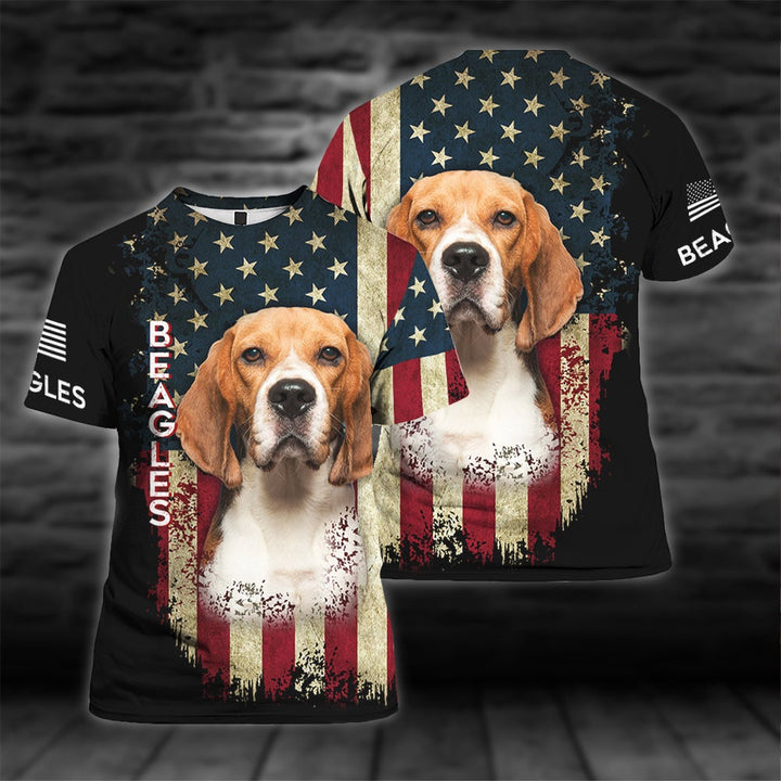 Beagle Dog 3D All Over Print | For Men & Women | Adult | HP878-BehighStyle