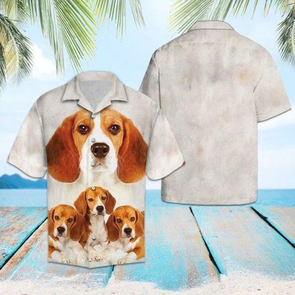 Beagle Dog Aloha Hawaiian Shirt | For Men & Women | HW1026-BehighStyle