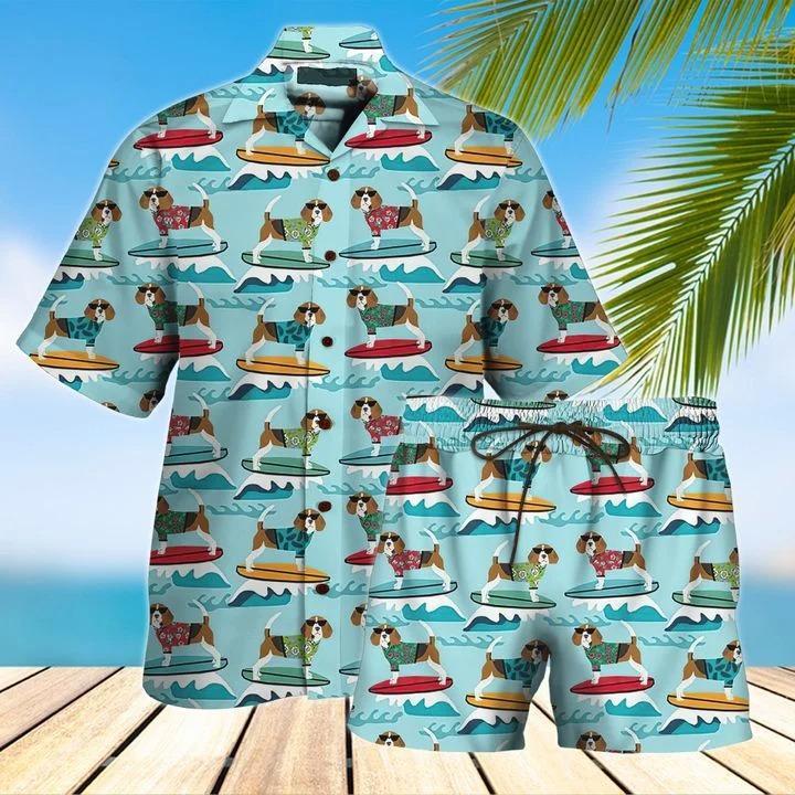 Beagle Dog Hawaiian Shirt Set | For Men & Women | HS132-BehighStyle