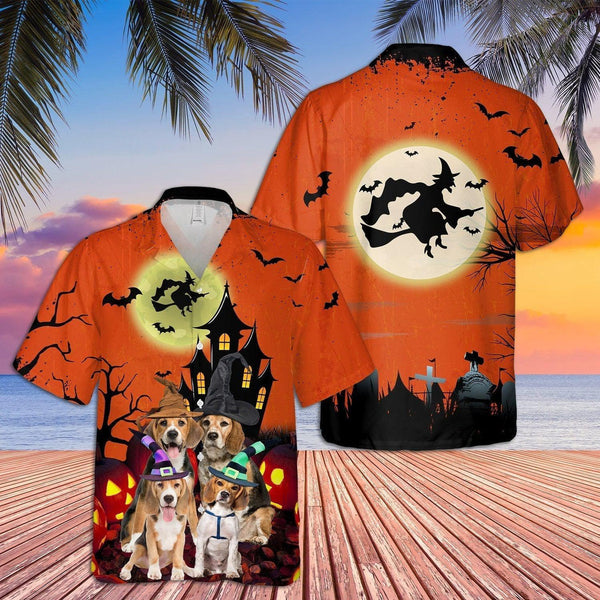 Beagle Halloween Hawaiian Shirt | HW2845