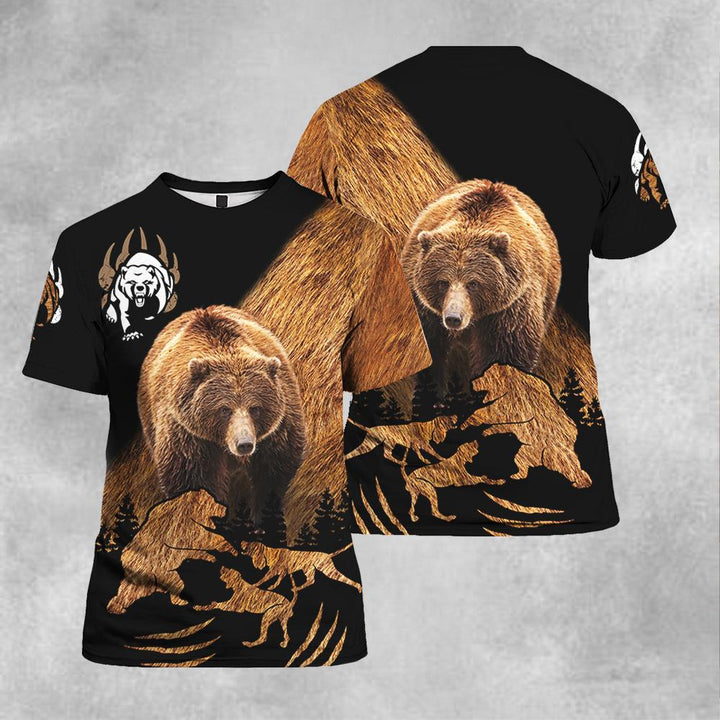 Bear Hunter 3D All Over Print | For Men & Women | Adult | HP1012-BehighStyle