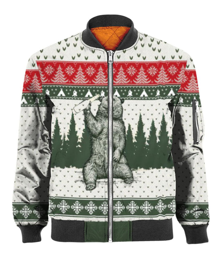 Bear I Hate People Ugly Christmas 3D All Over Print | For Men & Women | Adult | HP1559-BehighStyle