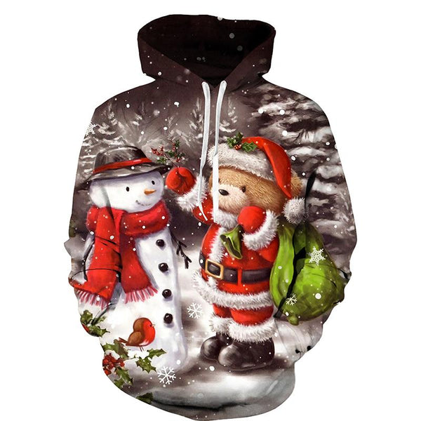 Bear Snowman 3D All Over Print | Adult | HP2727