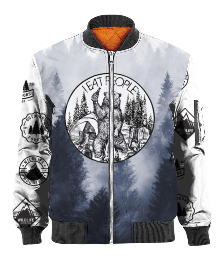 Bear in Forest 3D All Over Print | For Men & Women | Adult | HP1565-BehighStyle