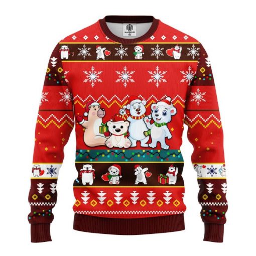 Bears Cute Noel Ugly Christmas Sweater | Adult | US2524