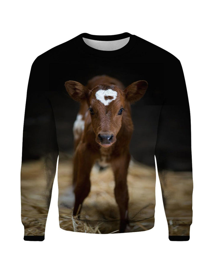 Beautiful Baby Cow 3D All Over Print | For Men & Women | Adult | HP1542-BehighStyle