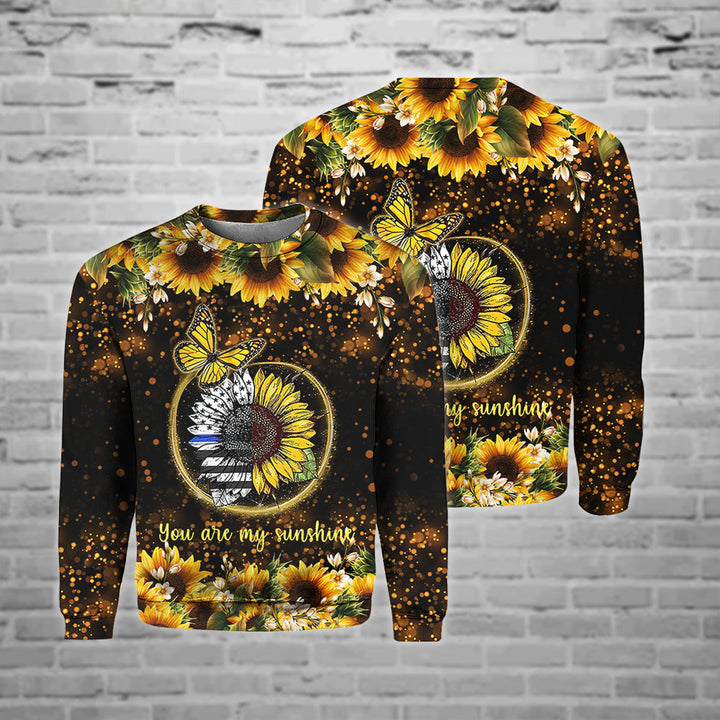 Beautiful Butterfly Sunflower Cool 3D All Over Print | For Men & Women | Adult | HP716-BehighStyle