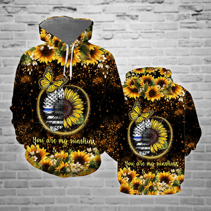 Beautiful Butterfly Sunflower Cool 3D All Over Print | For Men & Women | Adult | HP716-BehighStyle