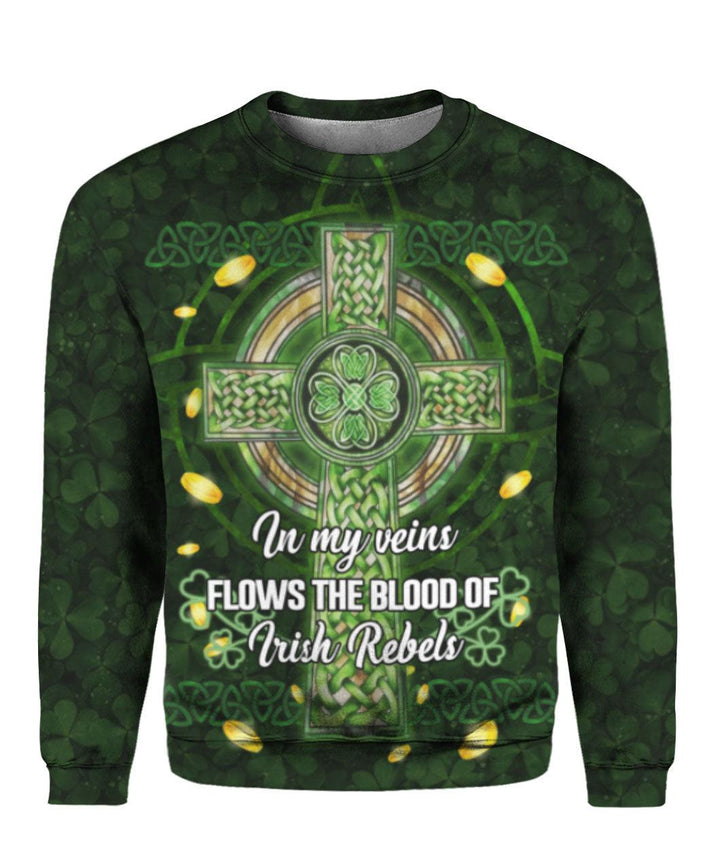 Beautiful Celtic Cross 3D All Over Print | For Men & Women | Adult | HP1544-BehighStyle