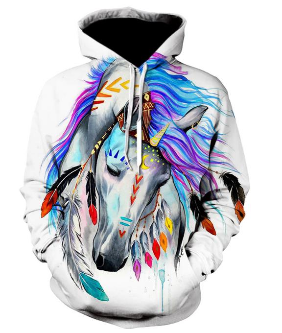 Beautiful Harajuku Horse Cool Design 3D All Over Print | For Men & Women | Adult | HP625-BehighStyle