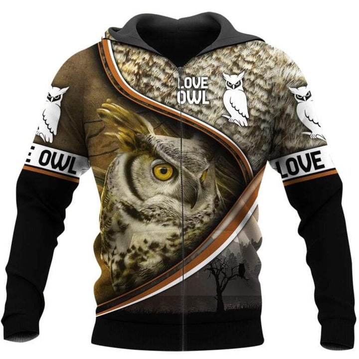 Beautiful Owl 3D All Over Print | For Men & Women | Adult | HP1477-BehighStyle