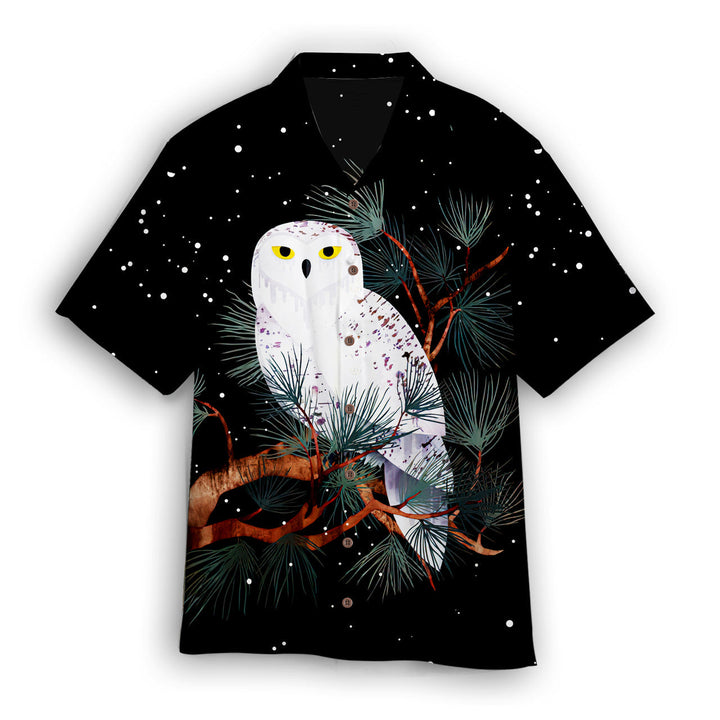 Beautiful Owl Night Hawaiian Shirt | For Men & Women | HW2504-BehighStyle