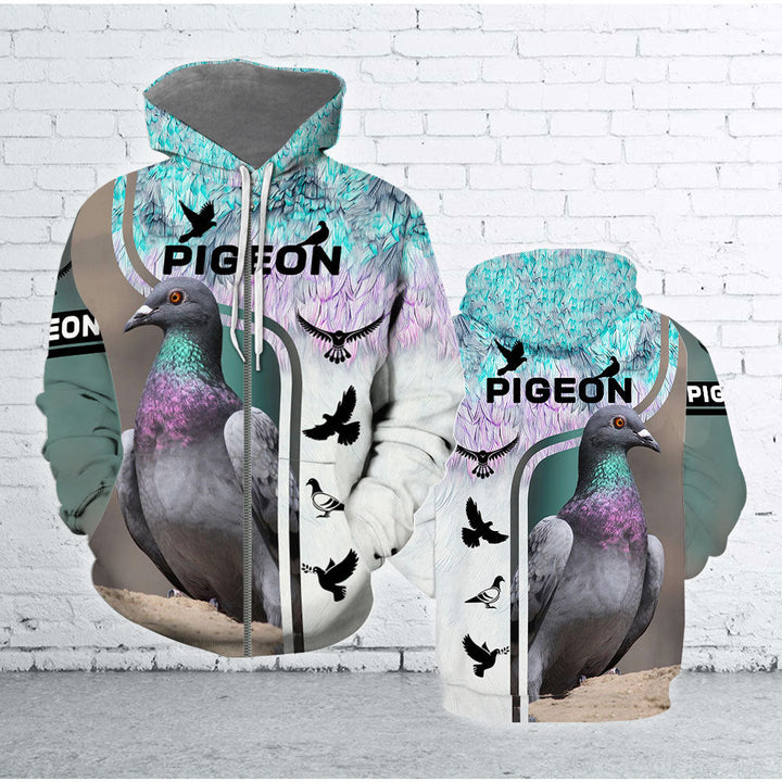 Beautiful Pigeon 3D All Over Print | For Men & Women | Adult | HP1011-BehighStyle