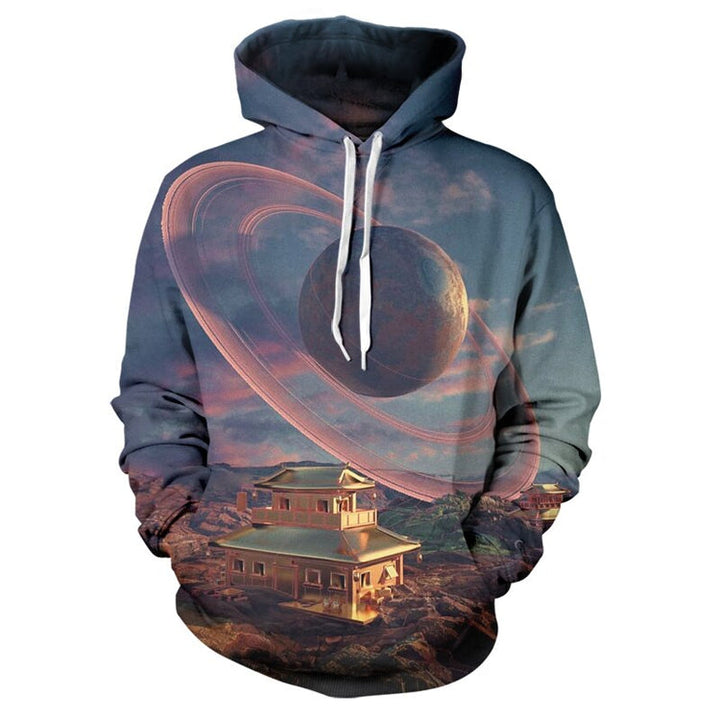 Beautiful Place On The Space Planet Unique 3D All Over Print | For Men & Women | Adult | HP731-BehighStyle