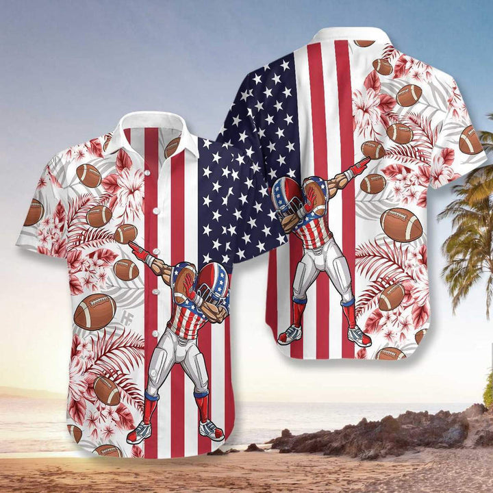 Beautiful Rugby Football Aloha Hawaiian Shirt | For Men & Women | HW1280-BehighStyle