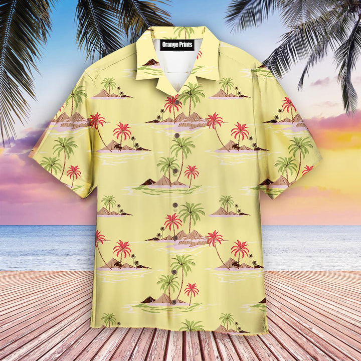 Beautiful Tropical Island Hawaiian Shirt | For Men & Women | HW2243-BehighStyle