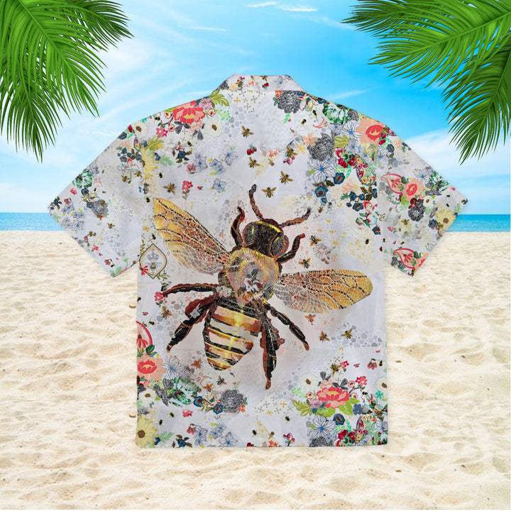 Bee Colorful Hawaiian Shirt | For Men & Women | HW382-BehighStyle