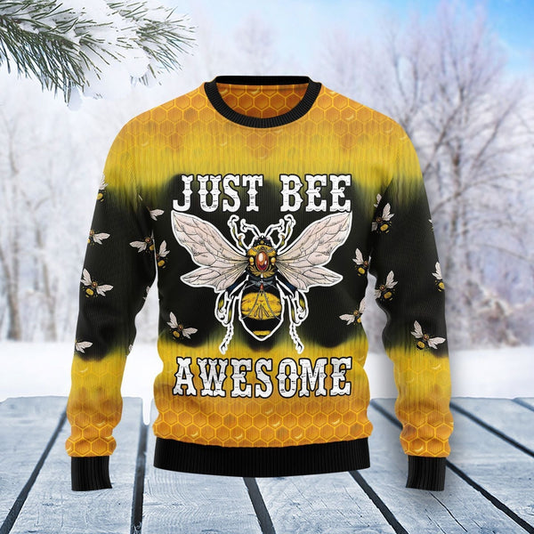 Bee Tie Dye Ugly Christmas Sweater | Adult | US2128