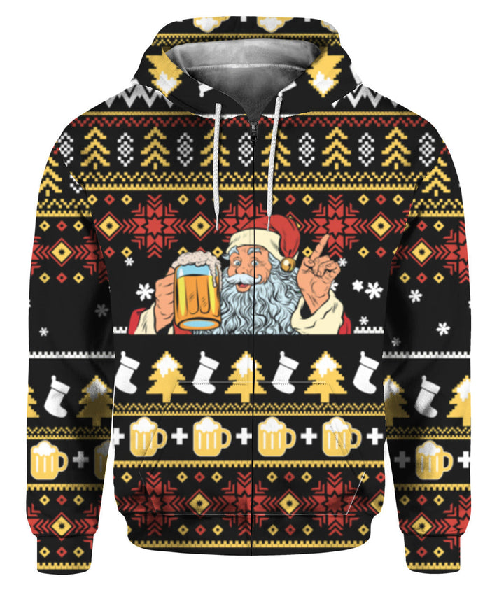 Beer Christmas 3D All Over Print | For Men & Women | Adult | HP1279-BehighStyle