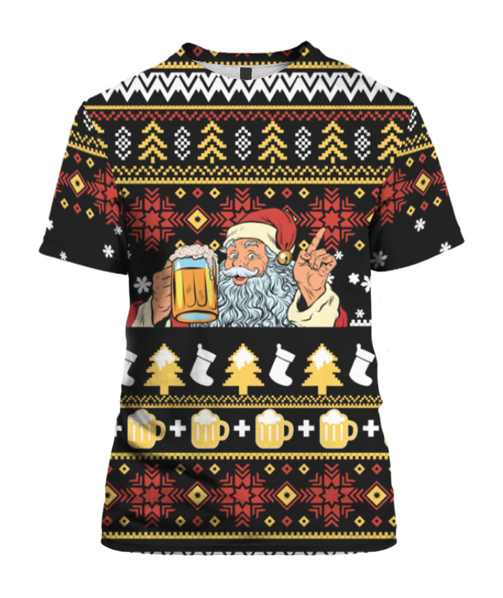 Beer Christmas 3D All Over Print | For Men & Women | Adult | HP1279-BehighStyle