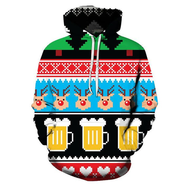 Beer Christmas 3D All Over Print | Adult | HP2492