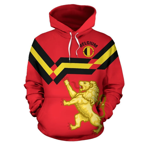 Belgium Lion Flag Color Coat Of Arms 3D All Over Print | Adult | HP2988