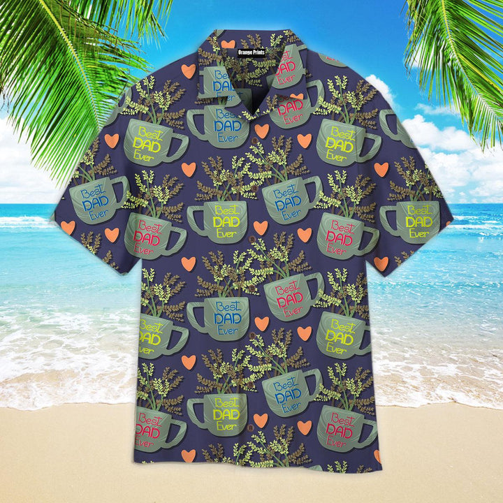 Best Dad Ever Pattern Hawaiian Shirt | For Men & Women | HW2466-BehighStyle