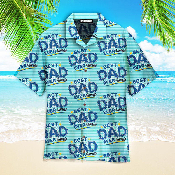 Best Dad Ever Pattern Hawaiian Shirt | For Men & Women | HW2491-BehighStyle