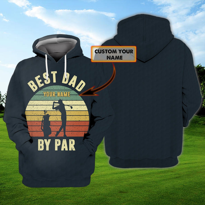 Best Dad Golf Custom Name 3D All Over Print | For Men & Women | Adult | CN180-BehighStyle