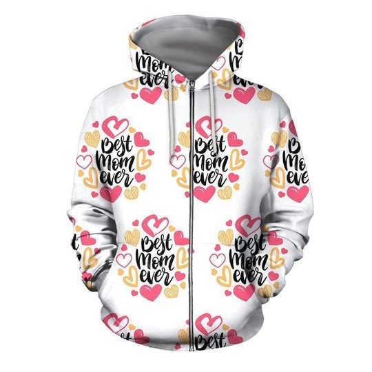 Best Mom Ever I Love Mom 3D All Over Print | For Men & Women | Adult | HP1085-BehighStyle