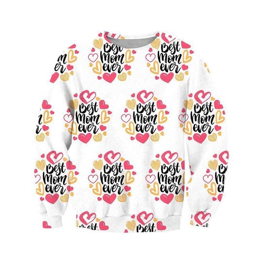 Best Mom Ever I Love Mom 3D All Over Print | For Men & Women | Adult | HP1085-BehighStyle