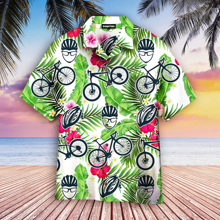 Bicycle Tropical Hawaiian Shirt | For Men & Women | HW2446-BehighStyle