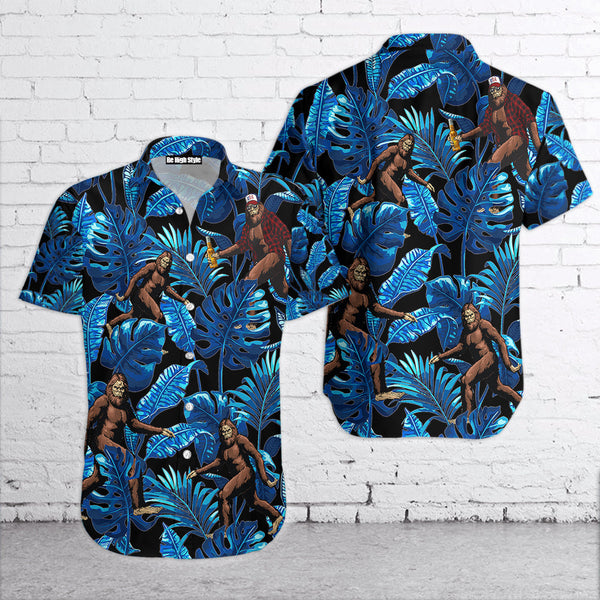 Bigfoot Aloha Hawaiian Shirt | HW3051