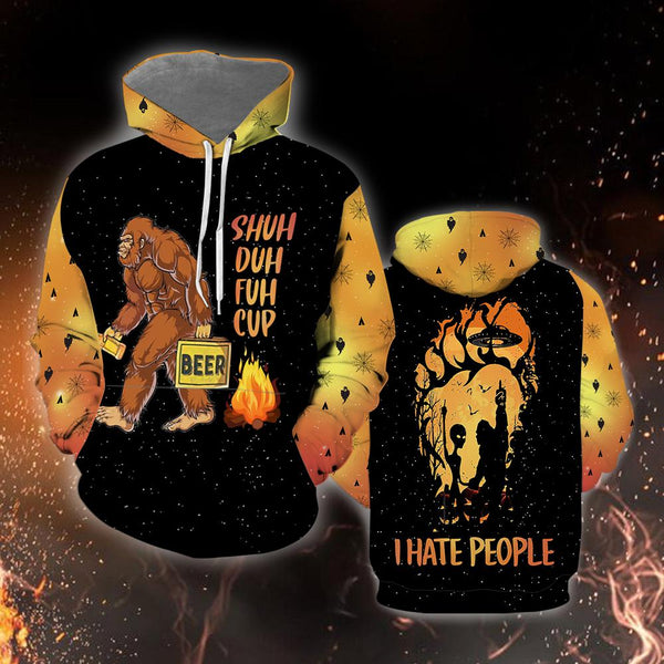 Bigfoot Camping Beer 3D All Over Print | For Men & Women | Adult | HP1287-BehighStyle