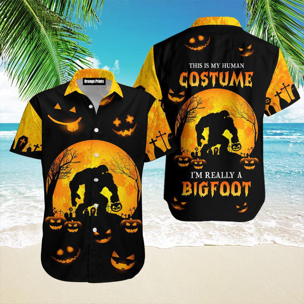 Bigfoot I’ve Been Ready For Halloween Hawaiian Shirt | For Men & Women | HW2647-BehighStyle