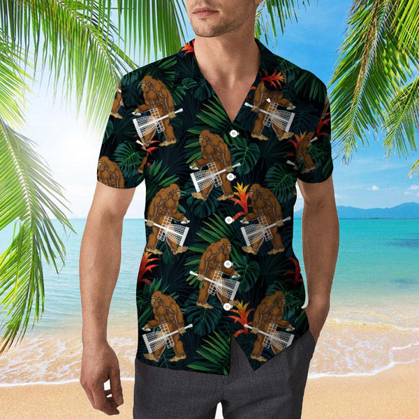 Bigfoot Play Disc Golf Hawaiian Shirt | For Men & Women | HW1153-BehighStyle