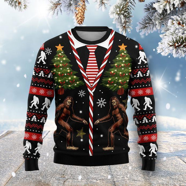 Bigfoot Ugly Christmas Sweater | Adult | US1936