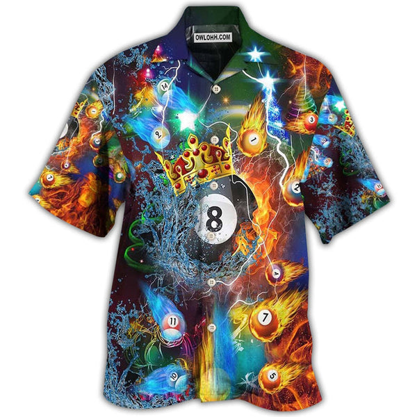 Billiard Fire And Water Merry Christmas Hawaiian Shirt | HW3417