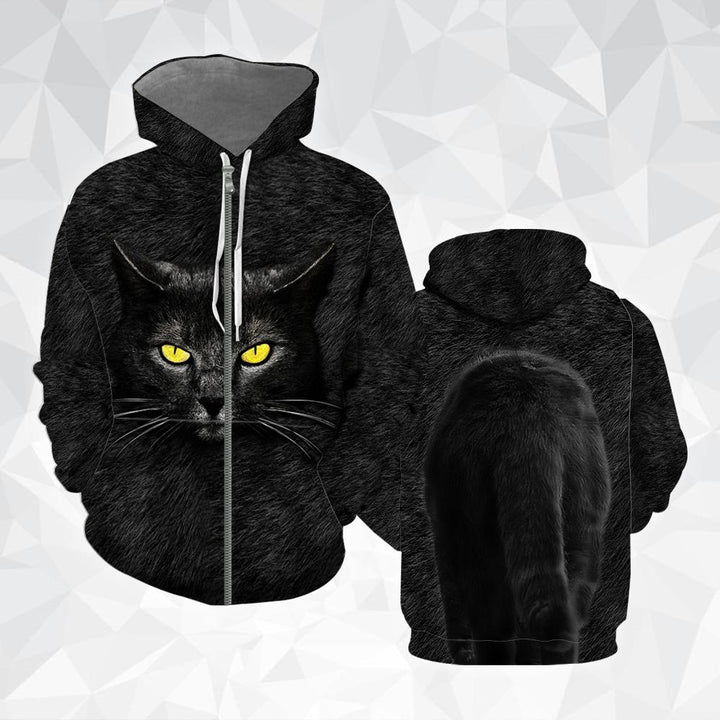 Black Cat 3D All Over Print | For Men & Women | Adult | HP1673-BehighStyle