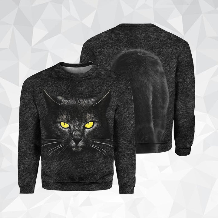 Black Cat 3D All Over Print | For Men & Women | Adult | HP1673-BehighStyle