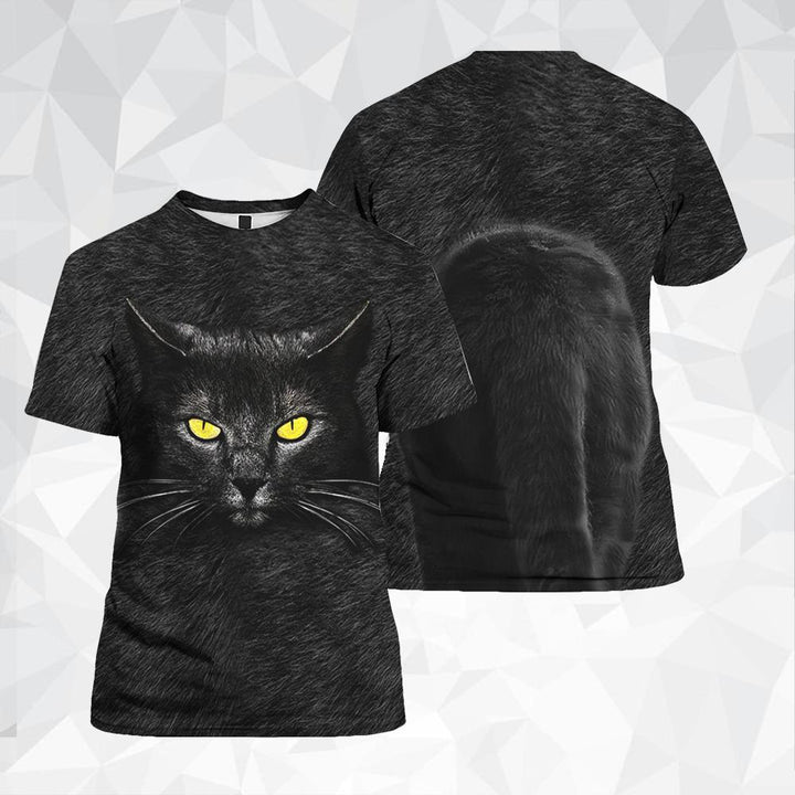 Black Cat 3D All Over Print | For Men & Women | Adult | HP1673-BehighStyle