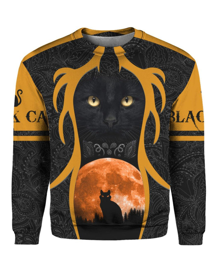 Black Cat 3D All Over Print | For Men & Women | Adult | HP1680-BehighStyle